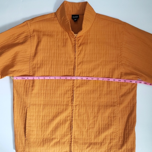 Eileen Fisher Zip Jacket Size Large - Picture 7 of 8